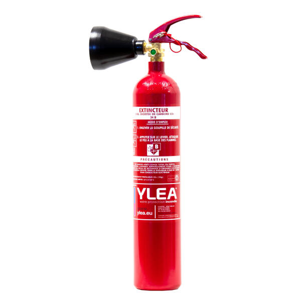 Extincteur CO2 2Kg Feu électrique à Dioxyde de Carbone