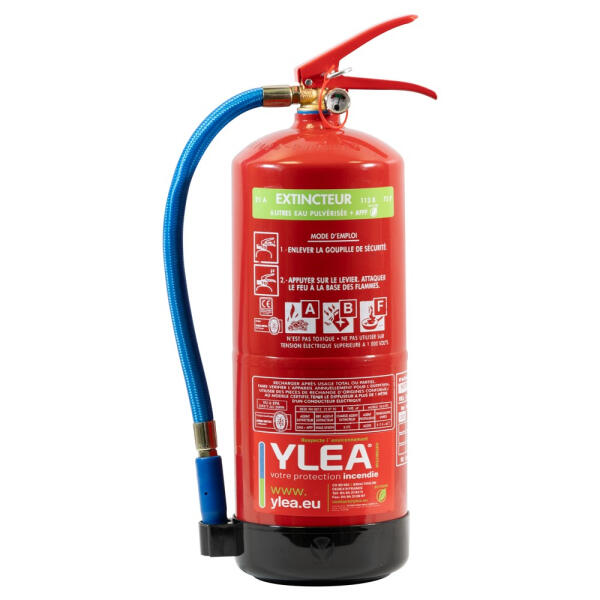 Extincteur à Eau 6L Incendie Sans Fluor : Choix Écologique