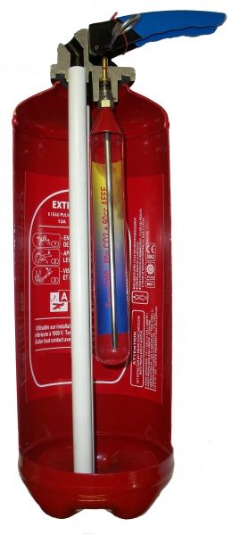 Extincteur Pédagogique 6 Litres Eau Additif En Coupe