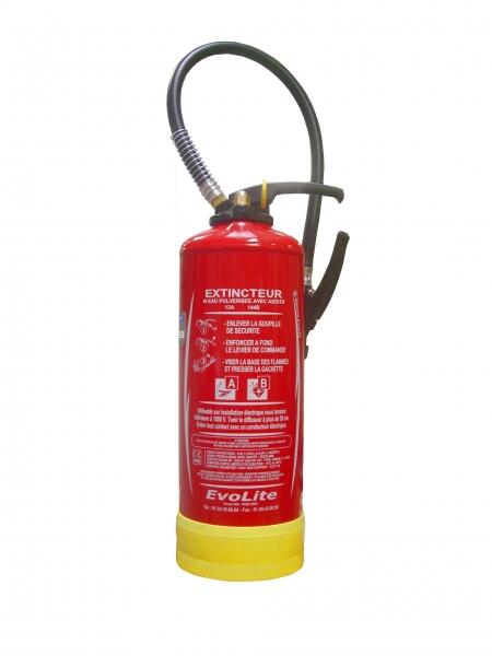 Extincteur Poudre 6 Kg ABC Pression Auxiliaire