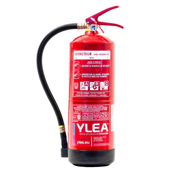 Extincteur Poudre ABC Pression Permanente 6kg