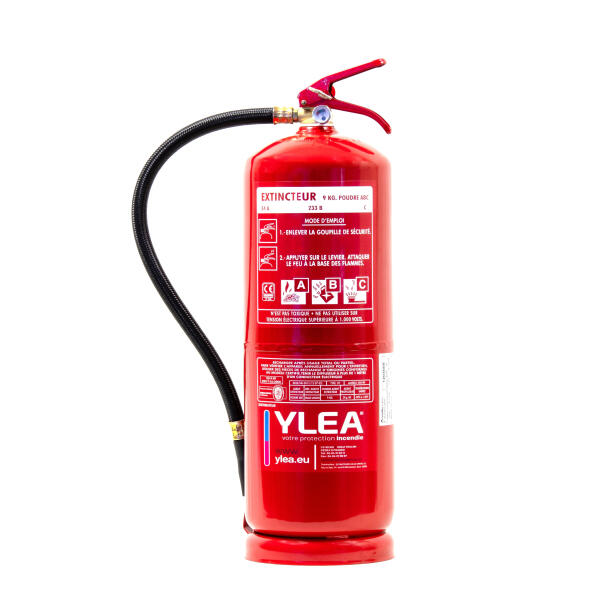 Extincteur Poudre 9 Kg ABC Pression Permanente