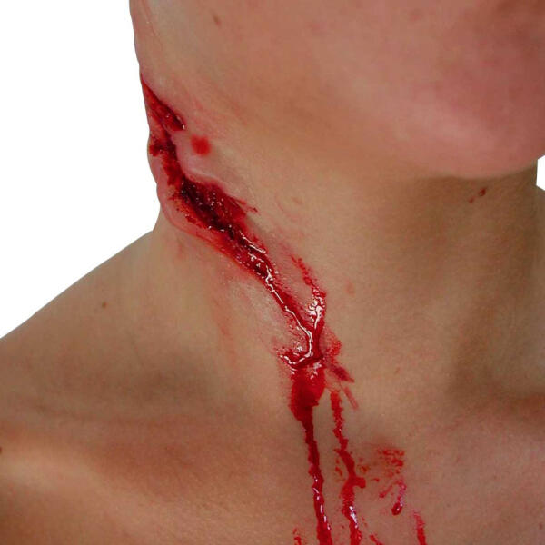 Fausse Plaie Hémorragique du Cou – Simulation Réaliste et Réutilisable