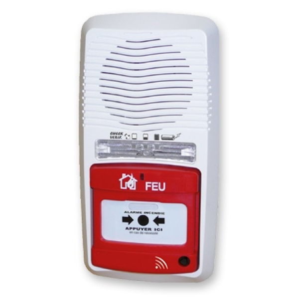 Alarme Type 4 Radio avec Flash Lumineux