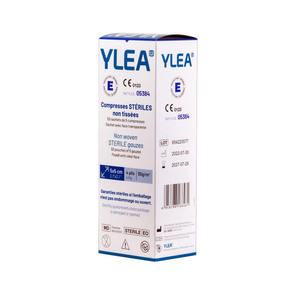 Compresses Stériles Non Tissées 5x5 Cm