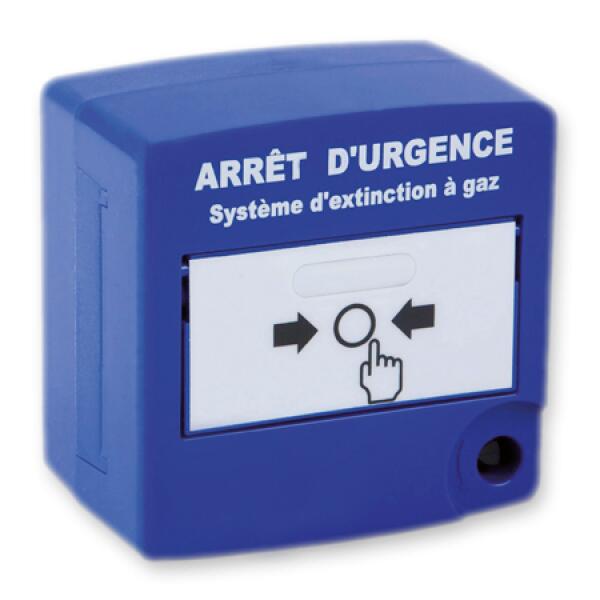 Déclencheur Manuel Bleu