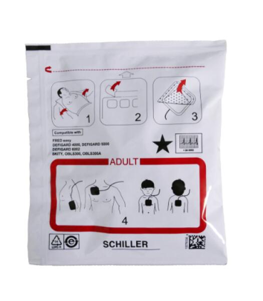 Electrodes Adulte Défibrillateur FREDEASY ELEC