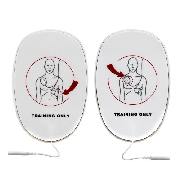 Paire D'électrodes Adulte Défibrillateur de Formation YLEA