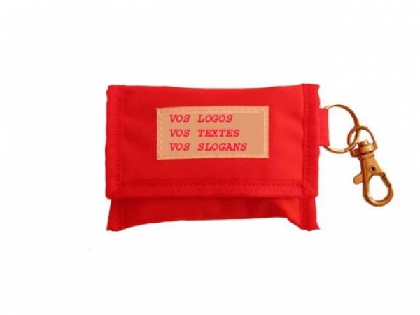 Porte Clés Bouche à Bouche + Gants Personnalisé