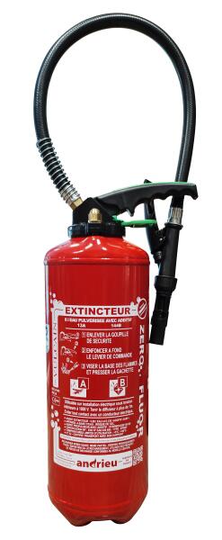 Extincteur 6 Litres Eau NF Pression Auxiliaire ANDRIEU EVOLITE
