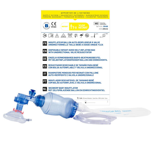 BAVU Insufflateur à Usage Unique Taille Bébé