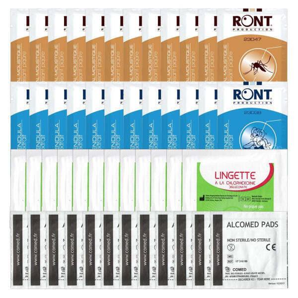 Boîte de 48 Lingettes Panachées