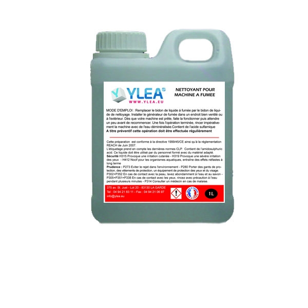 Liquide de Nettoyage pour Machine à Fumée