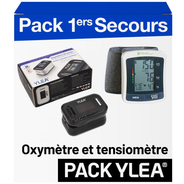 Pack Oxymètre de Pouls Moins Cher et Tensiomètre de Poignet