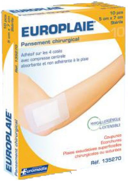 Pansement Stérile 10x8cm Boite de 50