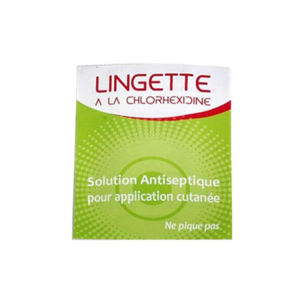 Lingette Désinfectante à la Chlorhexidine