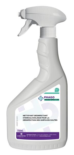 Nettoyant et Désinfectant PHAGO'SPRAY DM – Hygiène Professionnelle Efficace