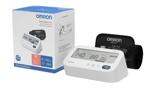 Tensiomètre OMRON M3 Comfort AFib - Détection FA YLEA