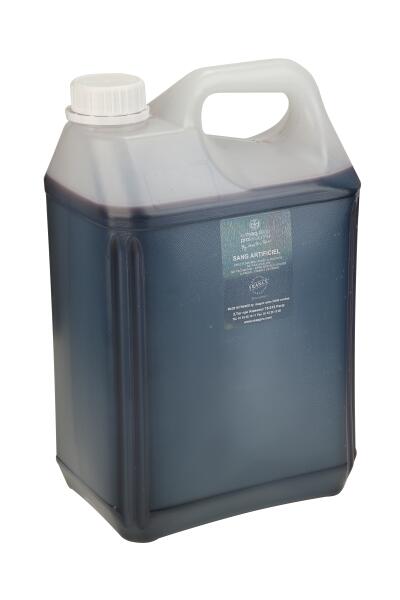 Faux Sang Artificiel Alimentaire Maquillage de Secourisme 5 Litres