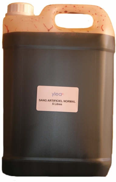Faux Sang Artificiel Liquide Alimentaire Maquillage Secourisme 5 Litres