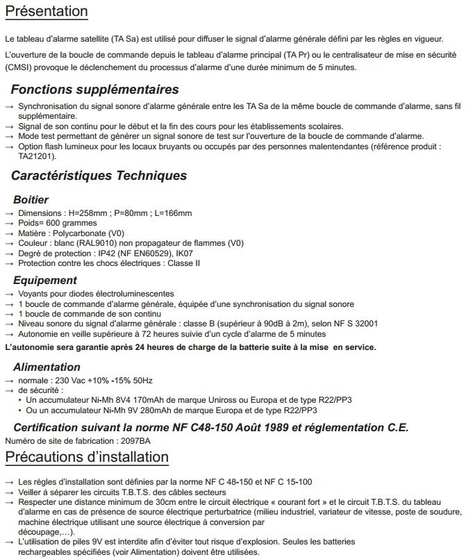 alarme-incendie-type-2b-fiche-technique alarme-incendie-type-2b-fiche-technique