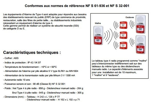 alarme-type-4-radio-fiche-technique