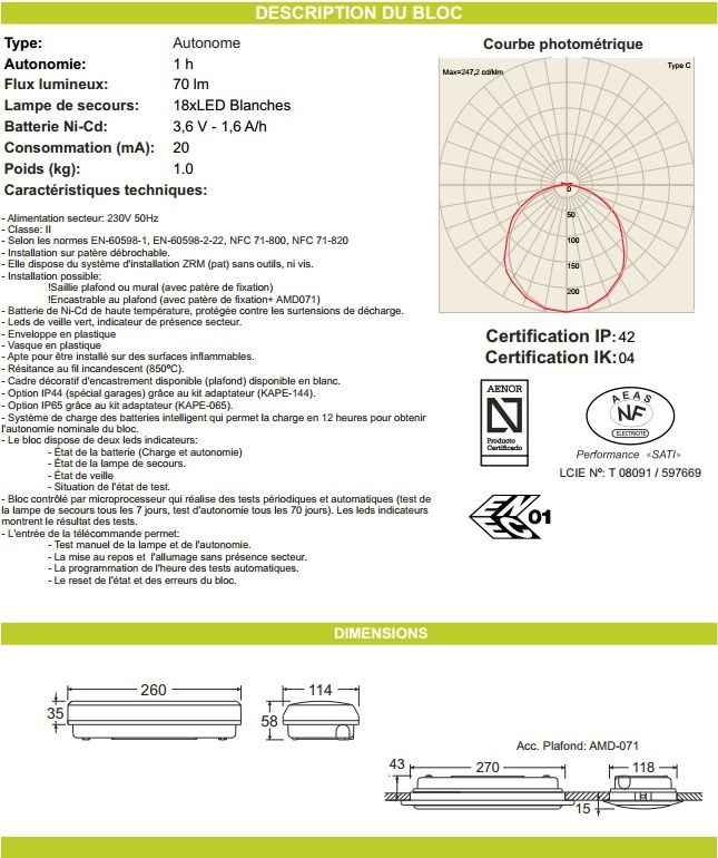 baes-evacuation-sati-leds-fiche-technique baes-evacuation-sati-leds-fiche-technique